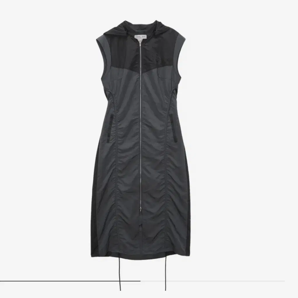 MATIN KIM | 마뗑킴 Matin Kim Onepiece (UNBALANCE LAYERED ZIP